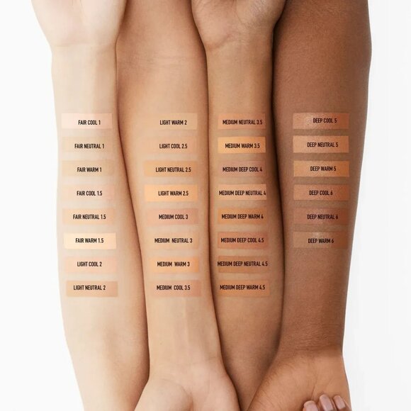 BareMinerals Original Pure Serum Radiant Liquid Foundation SPF 20 Fair Cool 1NEW - Picture 4 of 9